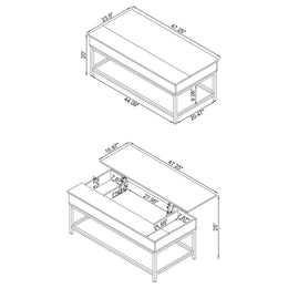 Byers Lift Top Coffee and End Table Set