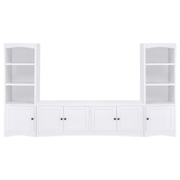 Laughlin  Entertainment Center TV Stand Dark Pine