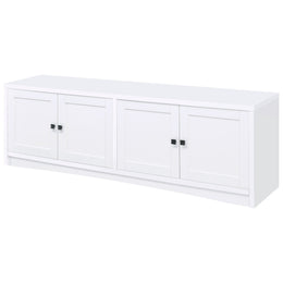 Laughlin  Entertainment Center TV Stand Dark Pine