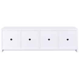 Laughlin  Entertainment Center TV Stand Dark Pine