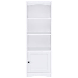 Laughlin 3-shelf Engineered Wood Media Tower Dark Pine