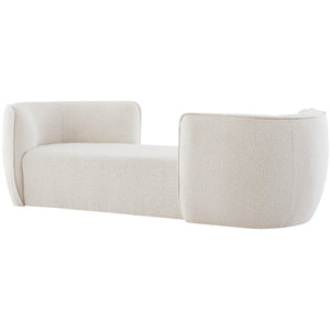Meridian Hilton Cream Fabric Chaise