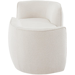 Meridian Hilton Cream Fabric Chaise
