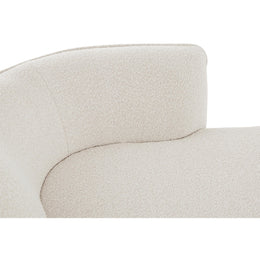 Meridian Hilton Cream Fabric Chaise