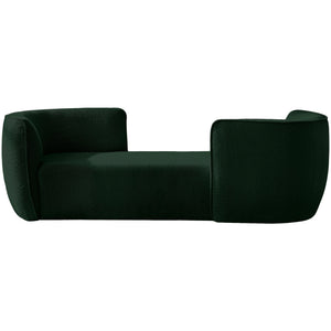 Meridian Hilton Green Fabric Chaise
