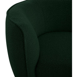 Meridian Hilton Green Fabric Chaise