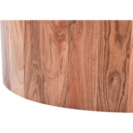 Meridian Stonewood Natural Acacia Wood Coffee Table