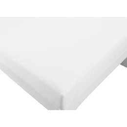 Meridian Nizuc White Water Resistant Fabric Outdoor Patio Modular Sectional