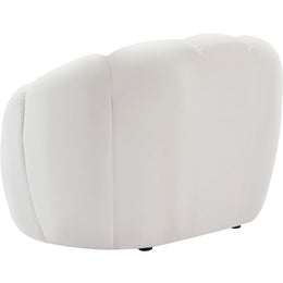 Meridian Elijah Cream Velvet Chair