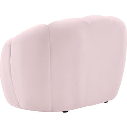 Meridian Elijah Pink Velvet Chair