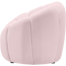 Meridian Elijah Pink Velvet Chair