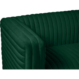 Meridian Ravish Green Velvet Chair