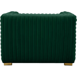 Meridian Ravish Green Velvet Chair