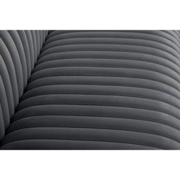 Meridian Ravish Grey Velvet Chair