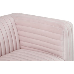 Meridian Ravish Pink Velvet Chair