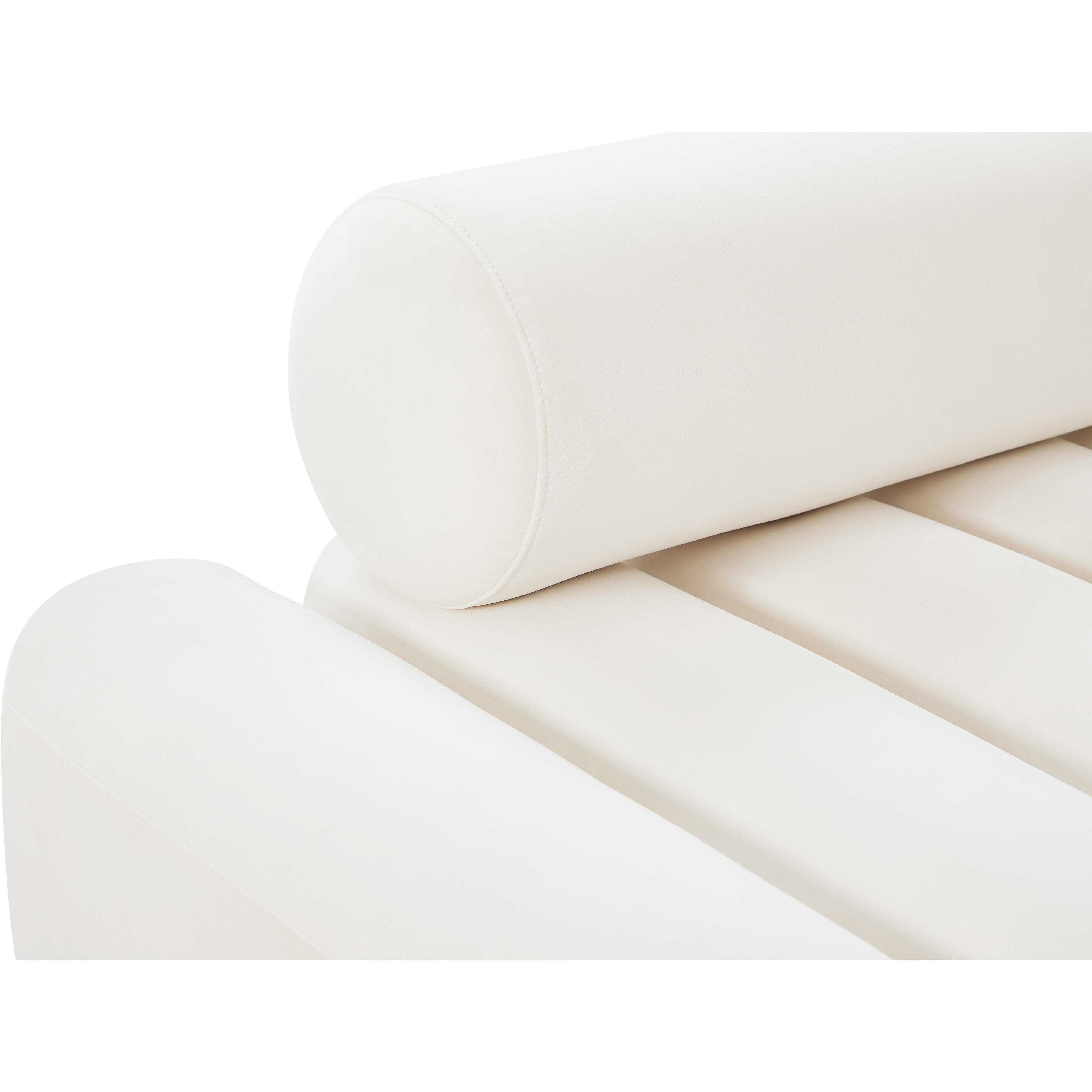 Meridian Melody Cream Velvet Chair