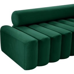 Meridian Melody Green Velvet Chair