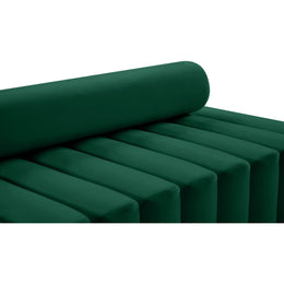Meridian Melody Green Velvet Chair
