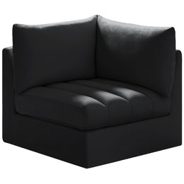 Meridian Jacob Black Velvet Corner