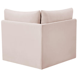 Meridian Jacob Pink Velvet Corner