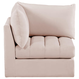 Meridian Jacob Pink Velvet Corner