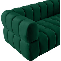 Meridian Gwen Green Velvet Chair
