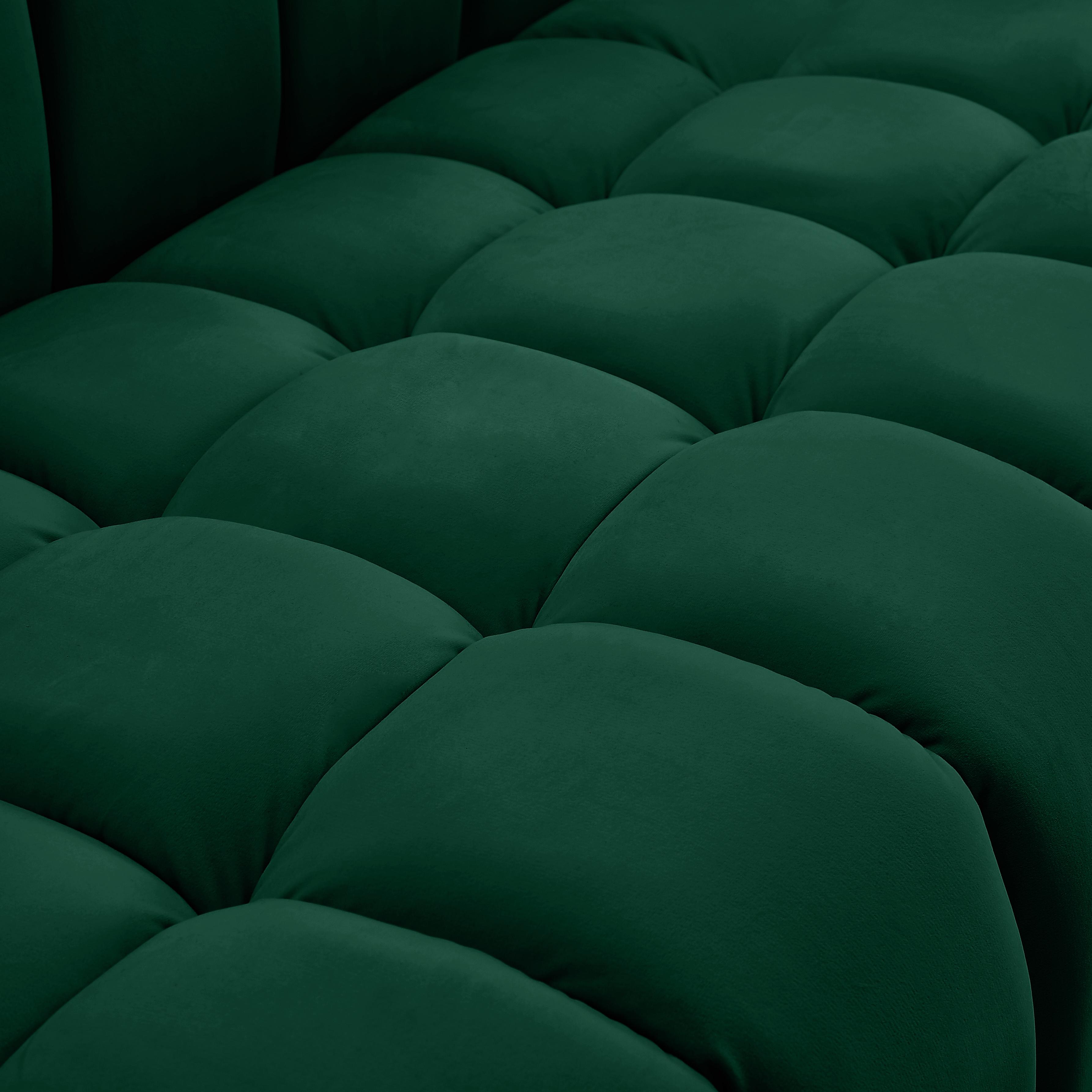 Meridian Gwen Green Velvet Chair