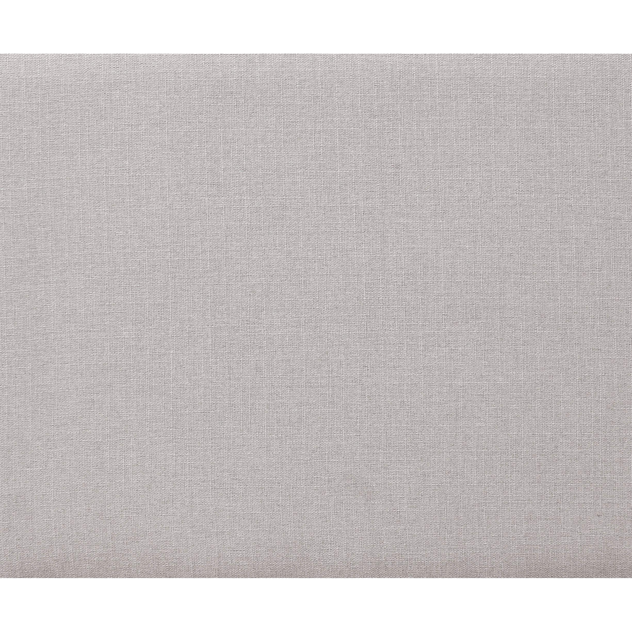 Meridian Mackenzie Beige Durable Linen Textured Armless Chair