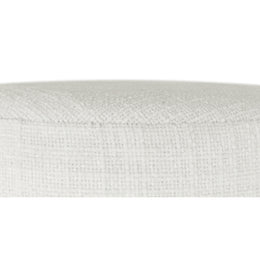 Meridian Jasper Cream Boucle Fabric Stool