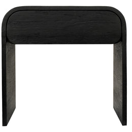 Meridian Cresthill Black Oak Night Stand
