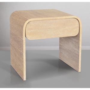 Meridian Cresthill White Oak Night Stand