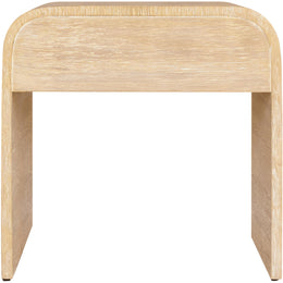 Meridian Cresthill White Oak Night Stand