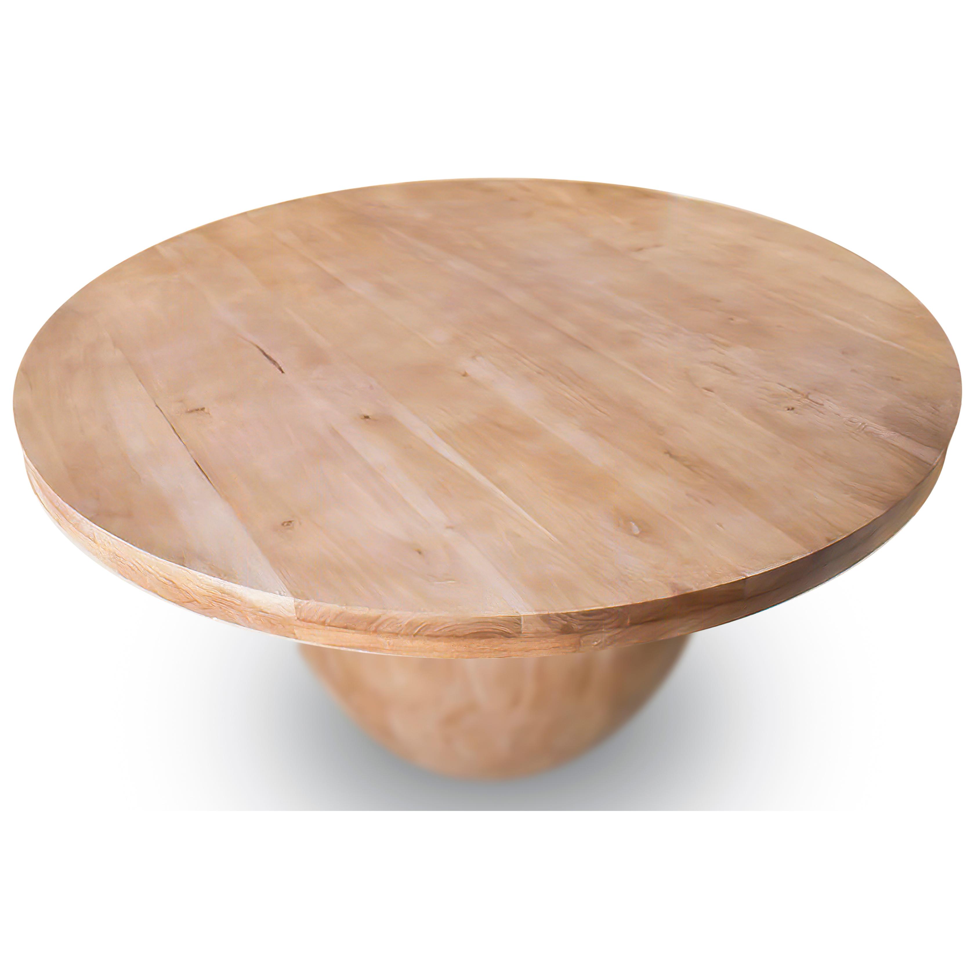 Meridian Halton Natural Acacia Wood Dining Table