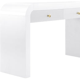 Meridian Artisto White Console Table