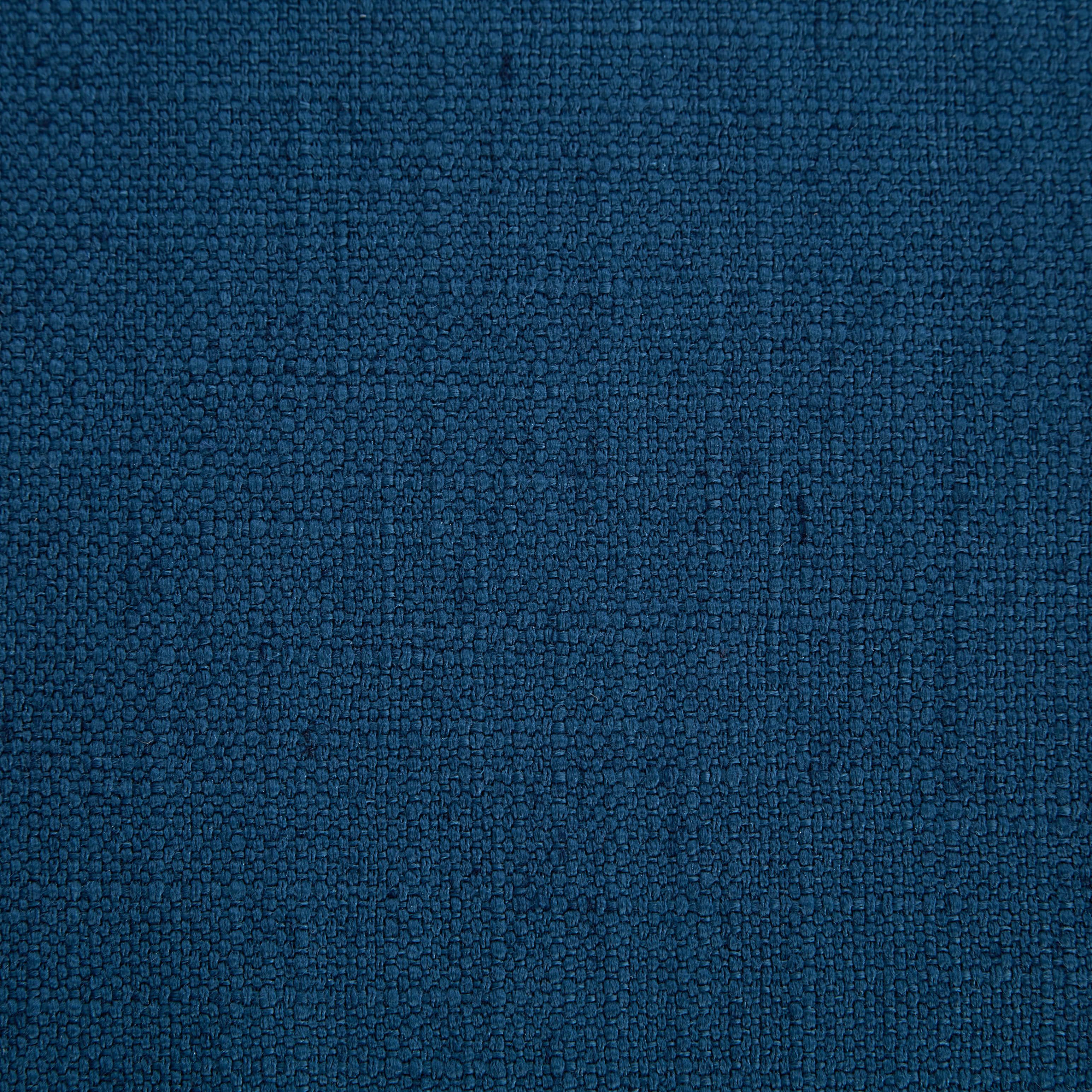 Meridian Felix Navy Linen Textured Fabric King Bed