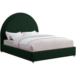 Meridian Milo Green Fabric Full Bed