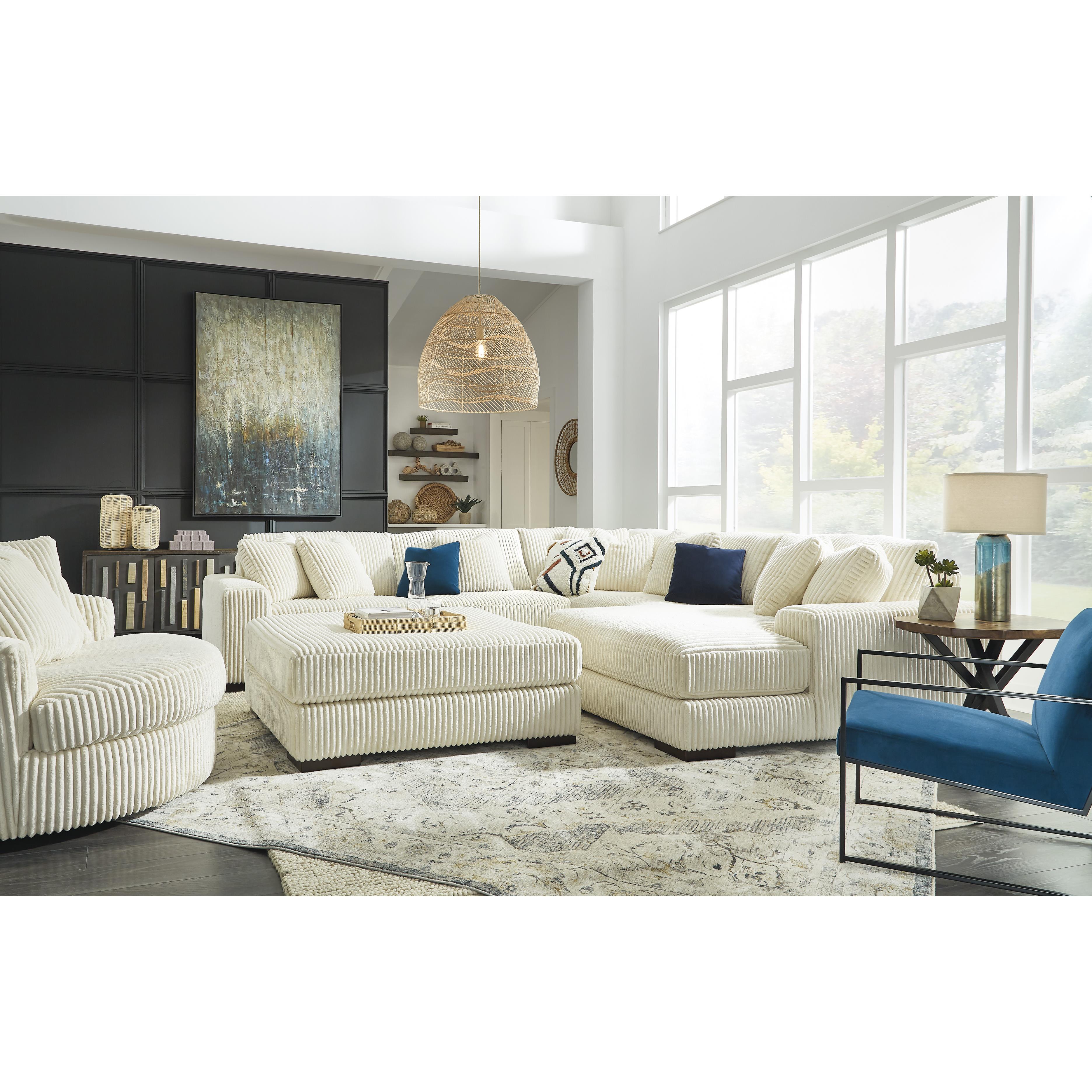 Swipe Furniture Exclusive Design Lindyn Swivel Fabric Accent Chair 2110421