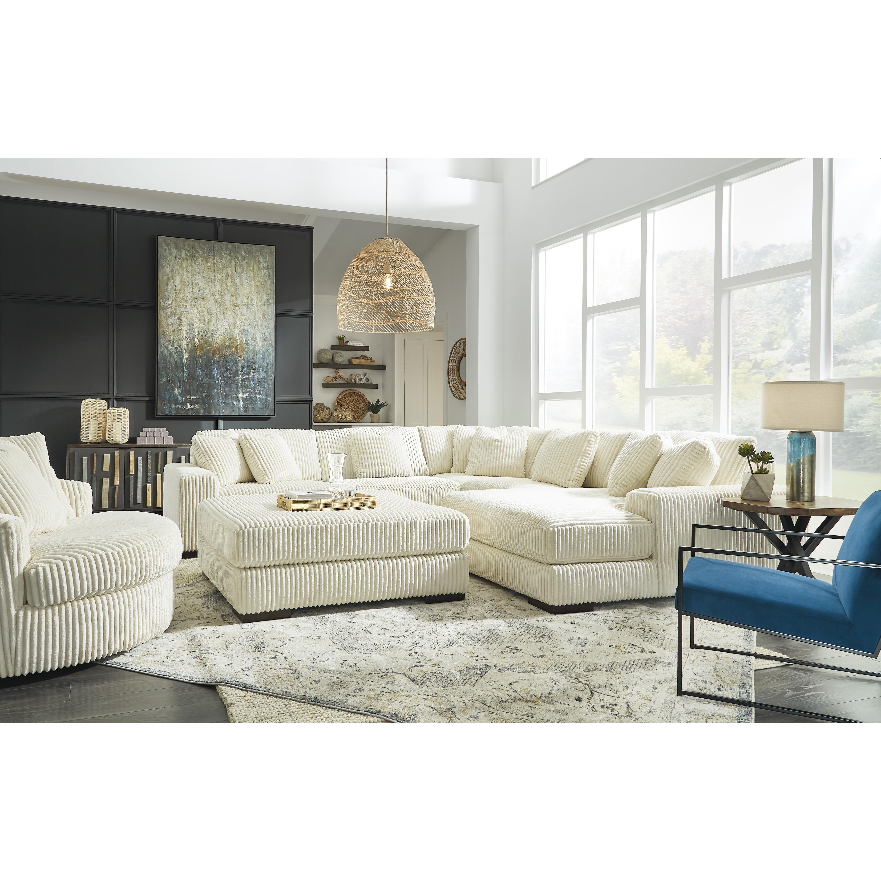 Swipe Furniture Exclusive Design Lindyn Swivel Fabric Accent Chair 2110421