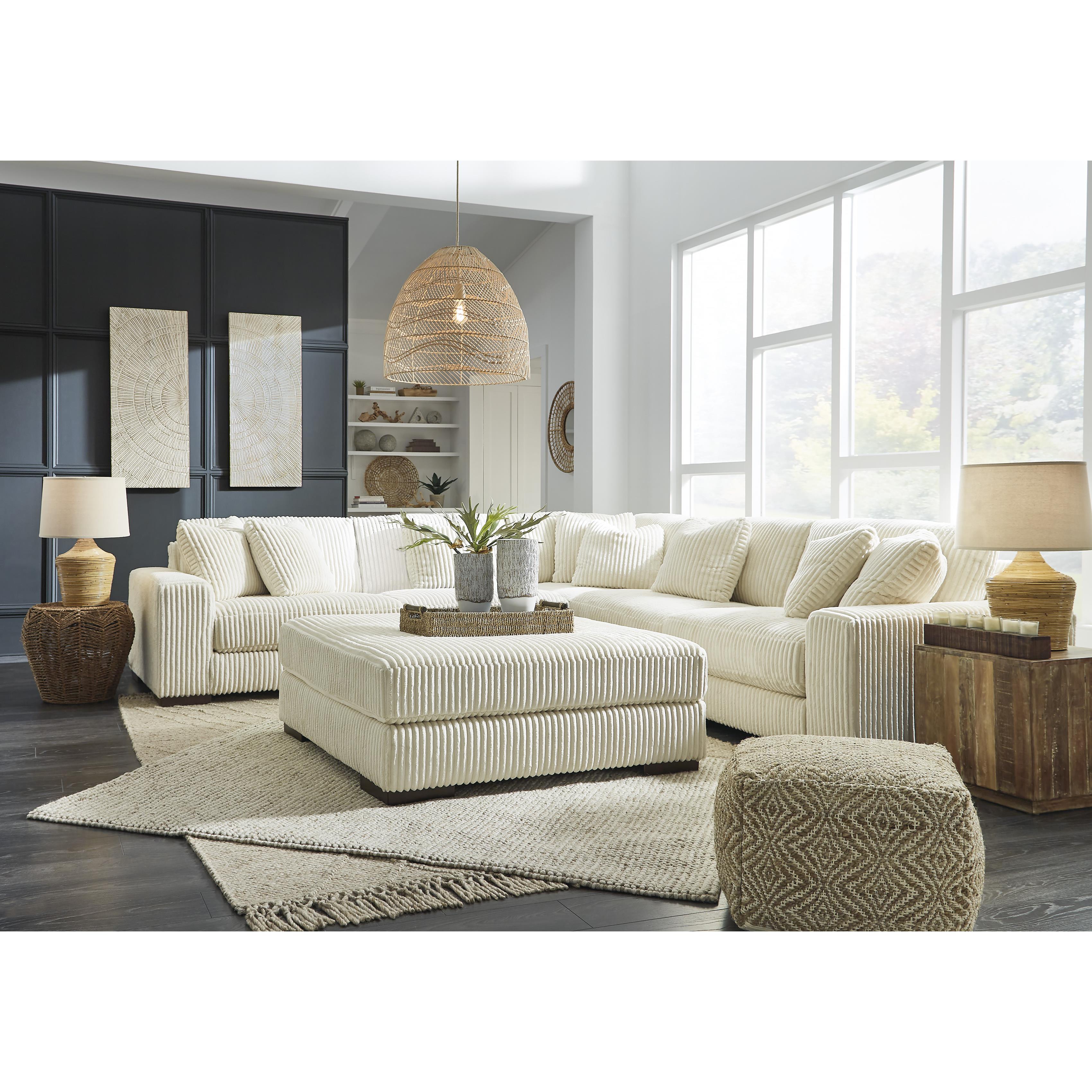 Swipe Furniture Exclusive Design Lindyn Fabric 5 pc Sectional 2110464/2110446/2110477/2110446/2110465