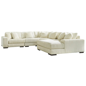 Diamond Modern Furniture Exclusive Design Lindyn Fabric 5 pc Sectional 2110464/2110446/2110477/2110446/2110417