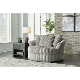Swipe Furniture Exclusive Design Lindyn Swivel Fabric Accent Chair 2110521