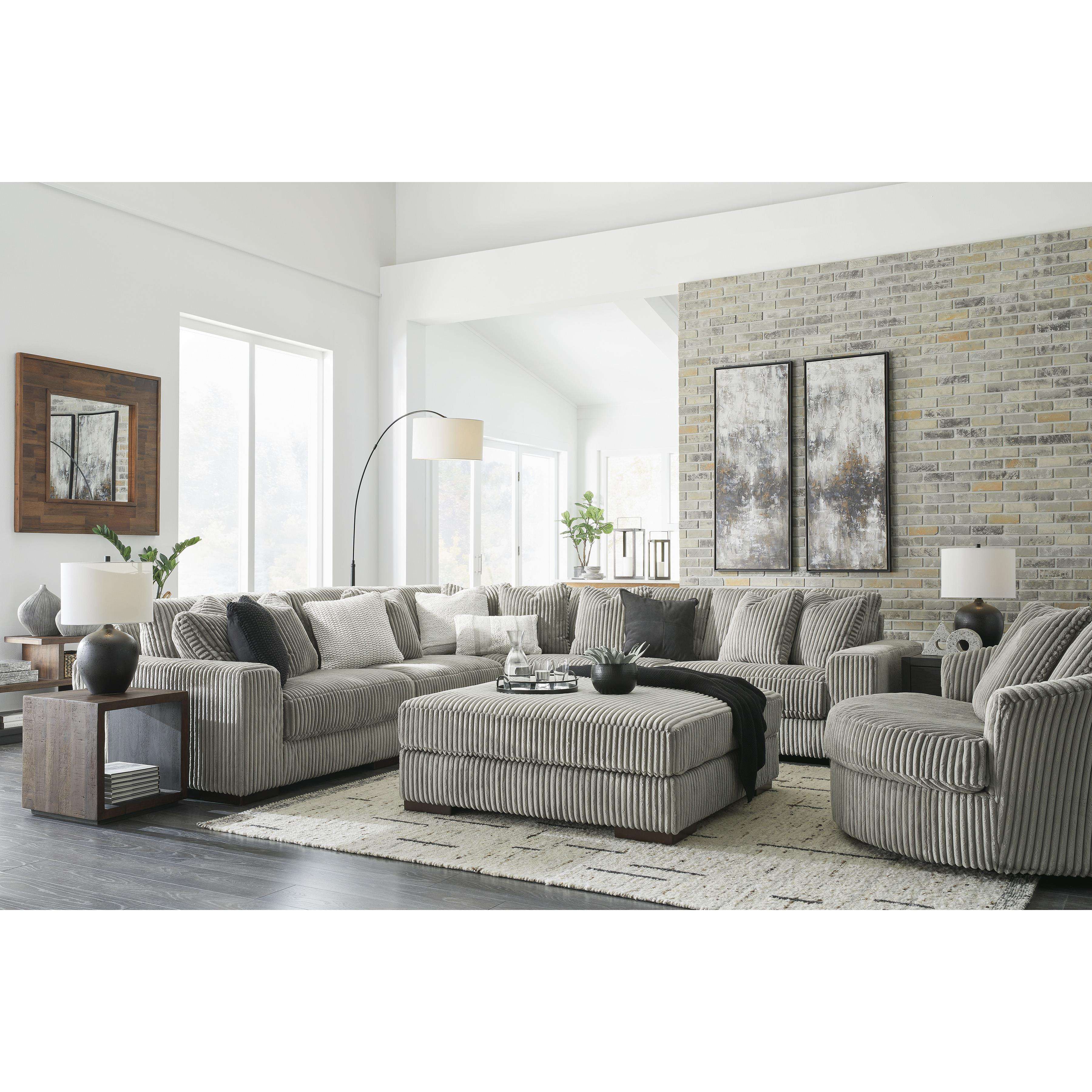 Swipe Furniture Exclusive Design Lindyn Swivel Fabric Accent Chair 2110521