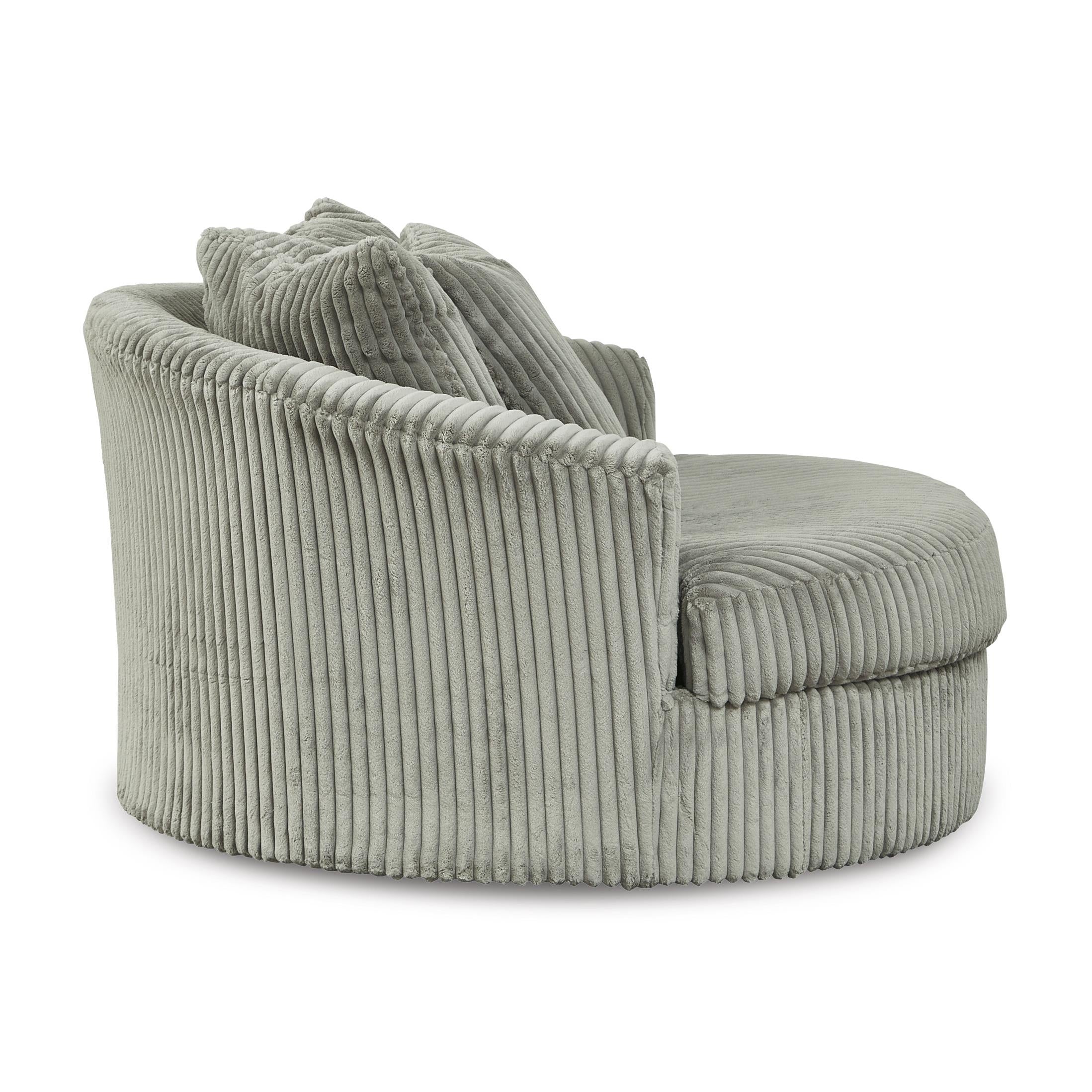 Swipe Furniture Exclusive Design Lindyn Swivel Fabric Accent Chair 2110521