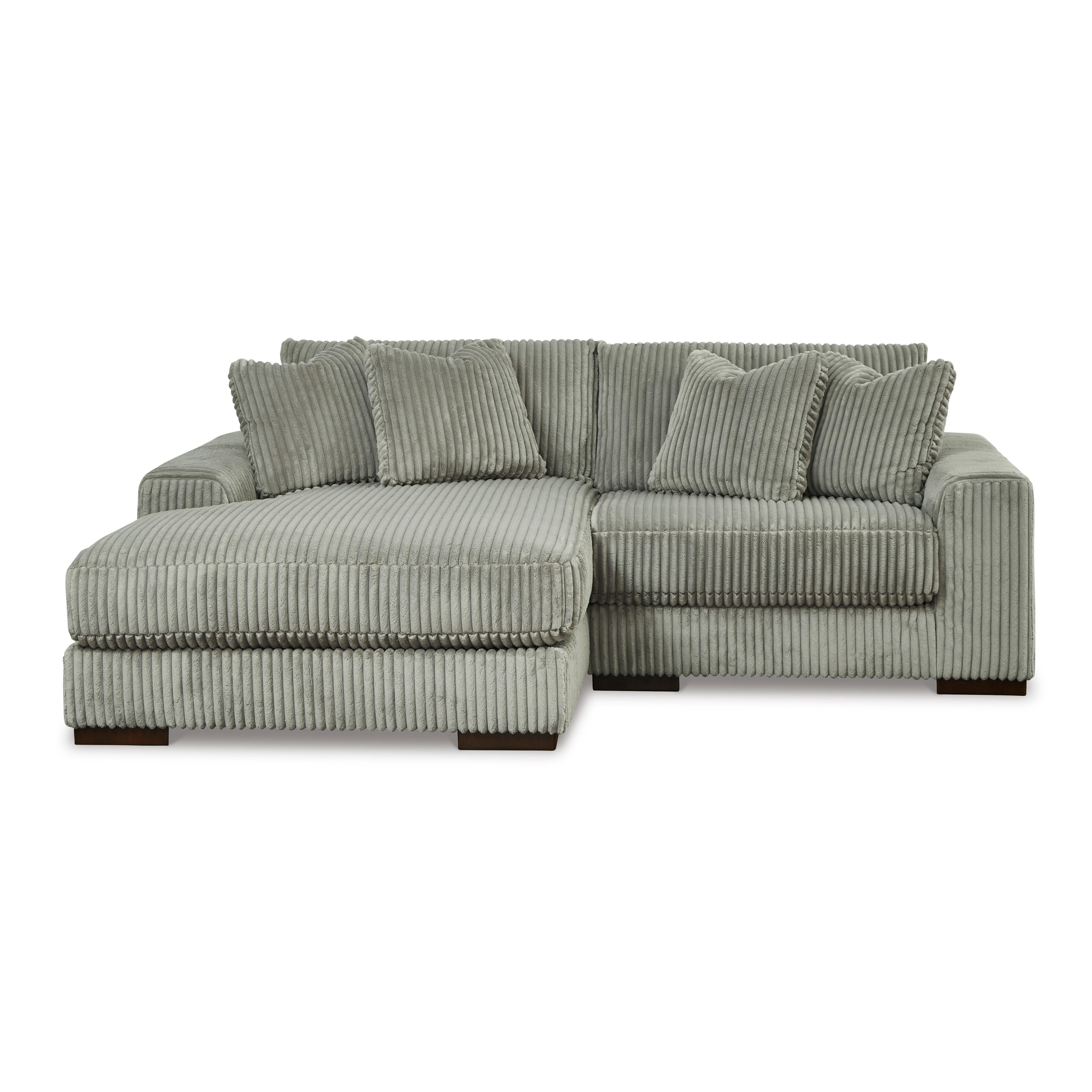 Diamond Modern Furniture Exclusive Design Lindyn Fabric 2 pc Sectional 2110516/2110565