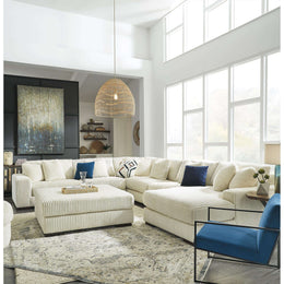 Swipe Furniture Exclusive Design Lindyn Fabric Ottoman 2110408