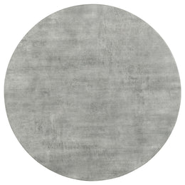Hadi Round SmartTop Coffee Table Cement and Gunmetal