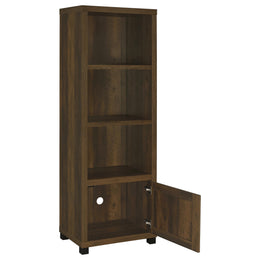 Sachin  79-inch TV Entertainment Center Antique Pine
