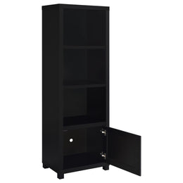Jupiter  Entertainment Center 79-inch TV Stand Black