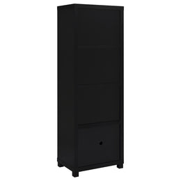 Jupiter  Entertainment Center 79-inch TV Stand Black