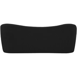 Meridian Flair Black Boucle Fabric Bench